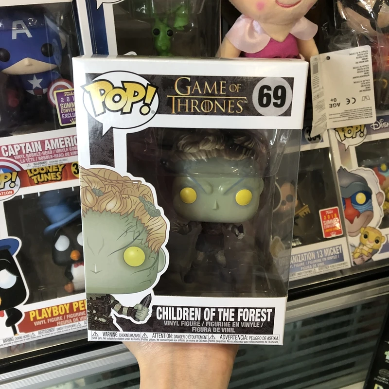 FUNKO POP GAME OF THRONES CHILDREN OF THE FOREST VINYL FIGURE FREE POP PROTECTOR