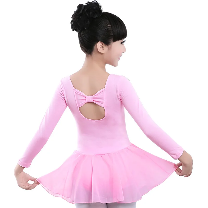 Балетное платье с коротким рукавом для девочек, гимнастическое трико, танцевальные костюмы для девочек, танцевальная пачка, юбки