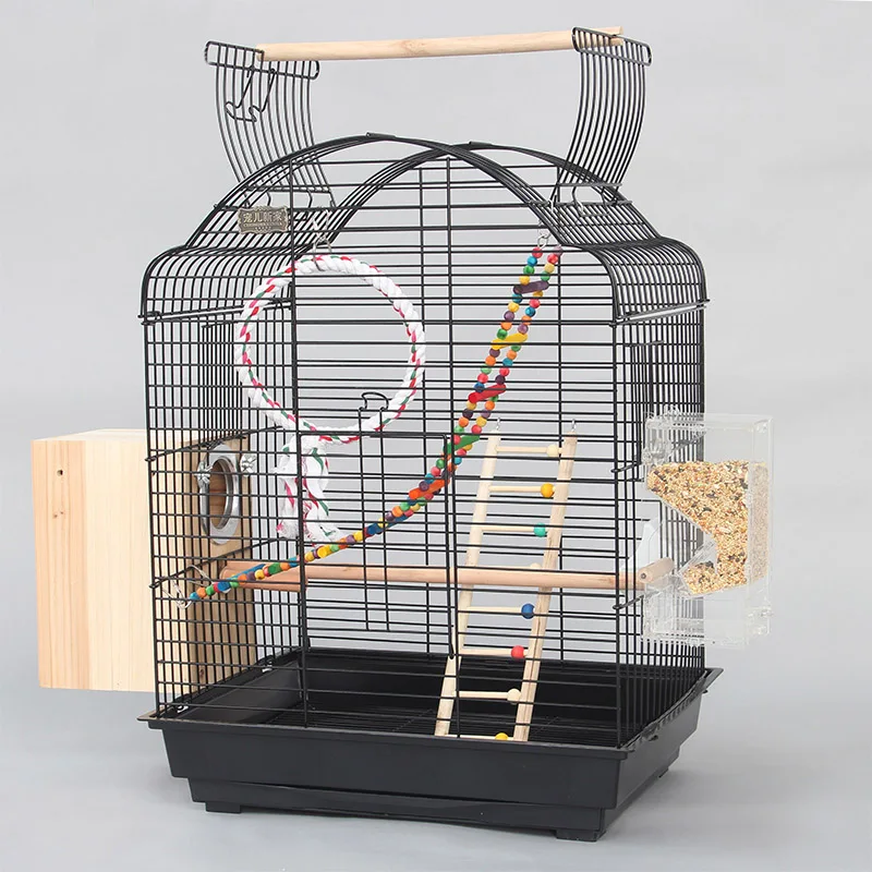 Fer Cages à Oiseaux Maisons Avec Jouets Reproducteurs