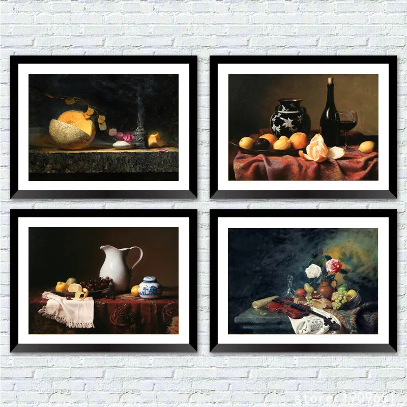 

cotton no frame realist still life orange music canvas printings oil painting printed on cotton home wall art decoration picture