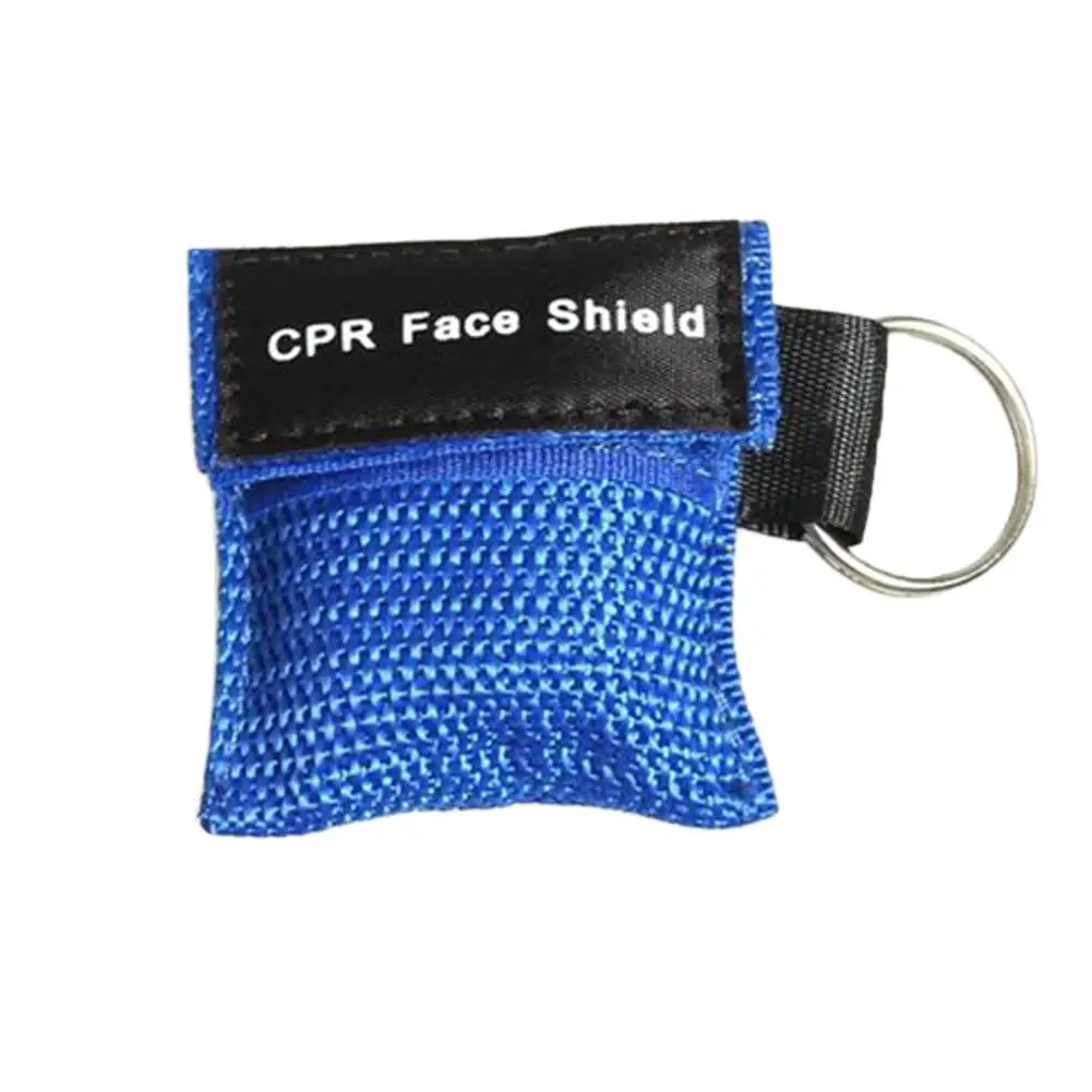 

New First Aid Resuscitation Facemask Face Mask Shield Key-ring Mouth to Mouth