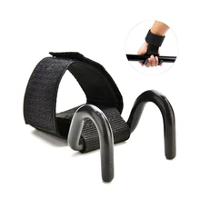 Пара весовых подъемные крюки, жесткая тяга, раздвижные вспомогательные, браслеты на запястье, параллельные стержни, верхние крючки W4-031