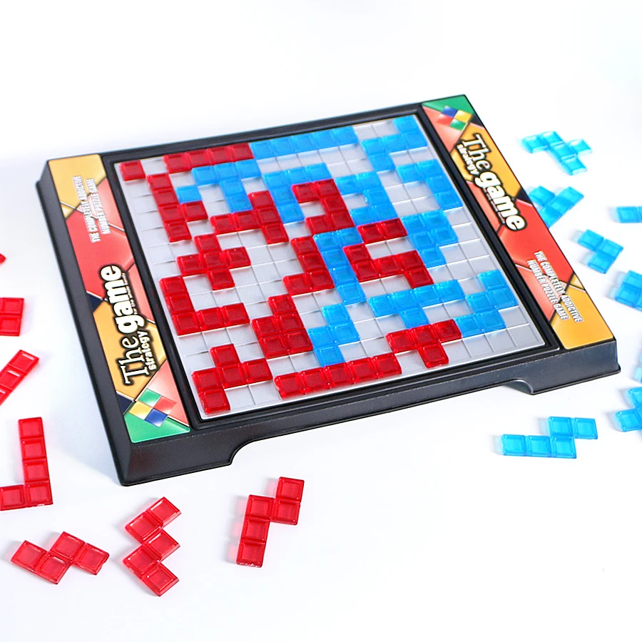 The Blokus  strategy game version blokus broad game funny toys  for the whole family, 2 Player and 4 Player Version for choose 5