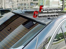 CARBON FIBER MERCEDES BENZ 2007-2012 W204 C-CLASS REAR WING WINDOW ROOF SPOILER carbon fiber rear roof spoiler lip for mercedes benz s class w221 s63 amg sedan 4 door 2007 2012 car styling