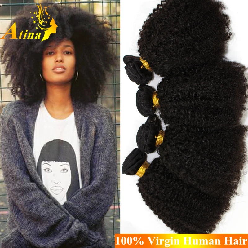 6a Grade Virgin Filipino Remy Hair 4pcs Filipino Afro Kinky Curly