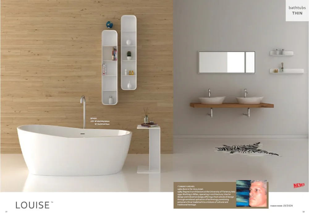 176x87x58cm Acrylic Bathtub Sealness Joint Freestanding Bathtub Rectangular Soaking Tub WD007