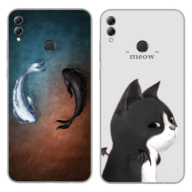 

For Huawei Honor 8X Case Soft Silicone phone Case Honor8X Cover Protection Shell cover For Huawei Honor 8 X fundas JSN-AL00 skin