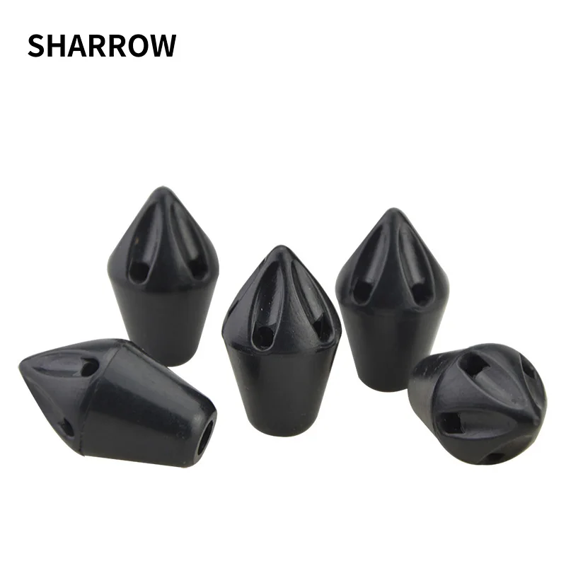 5pcs Archery Broadhead Plastic Arrowhead Outdoor Shooting Archery Field