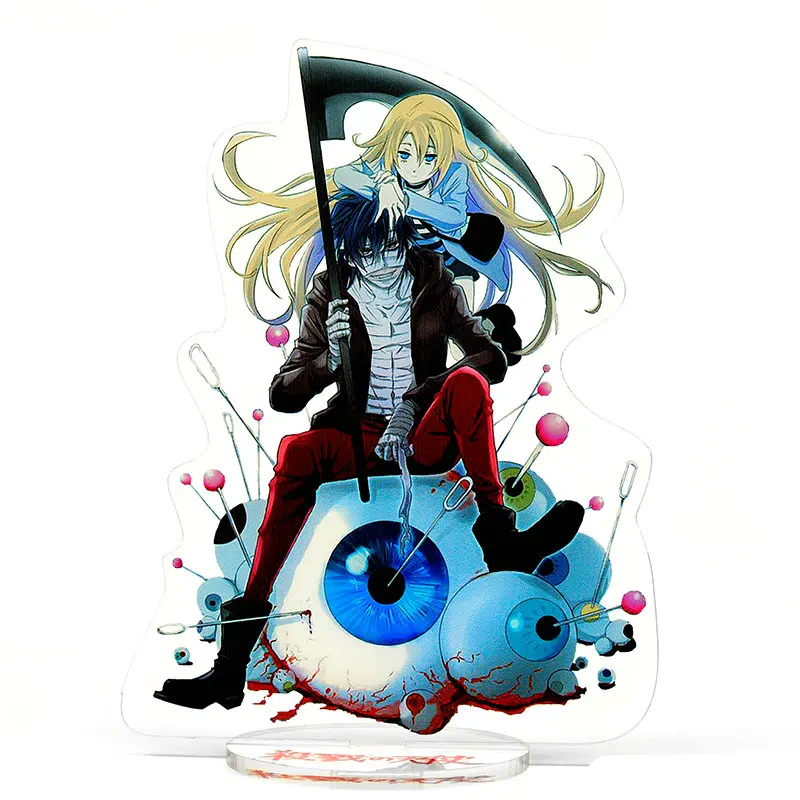

Angels of Death Anime Toy Double Sided Plastic Action Figures Toy High Quality Collection Model Toys 21cm