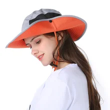 Женщина открытый Пеший Туризм Кепки s складной обороны ультрафиолетовых лучей Кепки высокого класса девушки рыбак шляпа женщина