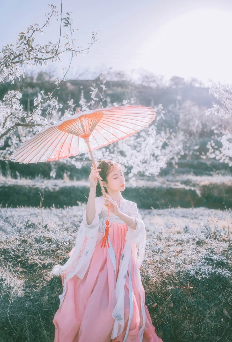 hanfu Национальный Древний китайский Косплей Костюм древняя Женская Китайская одежда hanfu Женская китайская сценическая одежда - Цвет: color12