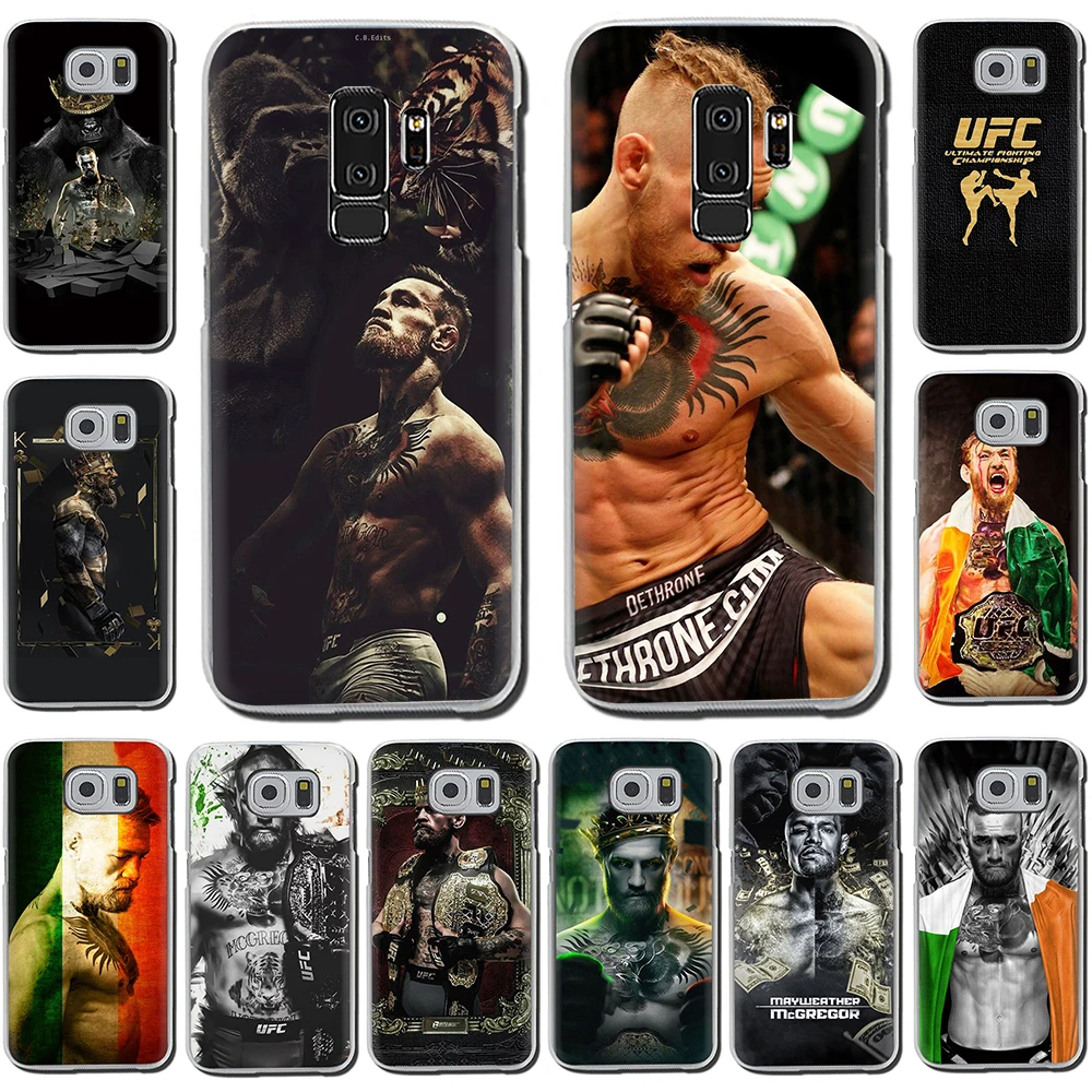 

Conor McGregor UFC Hard Phone Cover Case for Samsung Galaxy S10 S10E S8 Plus S6 S7 Edge S9 Plus M10 20 30 40