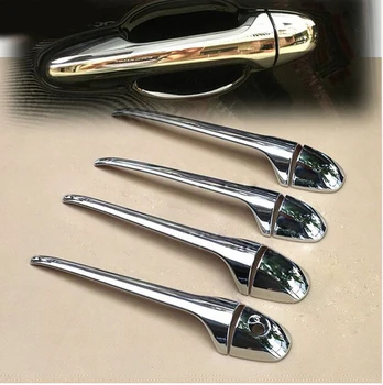 

FIT FOR toyota HIGHLANDER KLUGER 2014 2015 2016 CHROME DOOR HANDLE COVER CATCH TRIM MOLDING OVERLAY CAP