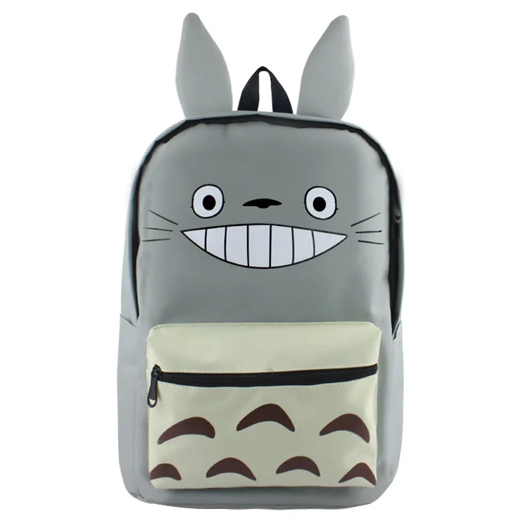 Рюкзак с рисунком из мультфильма Мой neighbot Totoro школьная сумка Книжная для мужчин и