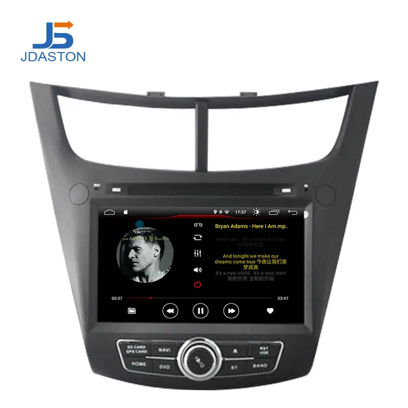 Perfect JDASTON Android 9.1 Car DVD Player For CHEVROLET SALT 2014 2015 2 Din Car Radio GPS Navigation Multimedia Stereo WIFI Bluetooth 2
