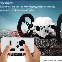 Прыгающий автомобиль SJ80 RC автомобили 4CH 2,4 GHz Jumping Sumo RC автомобиль с гибкими колесами дистанционного управления робот автомобиль