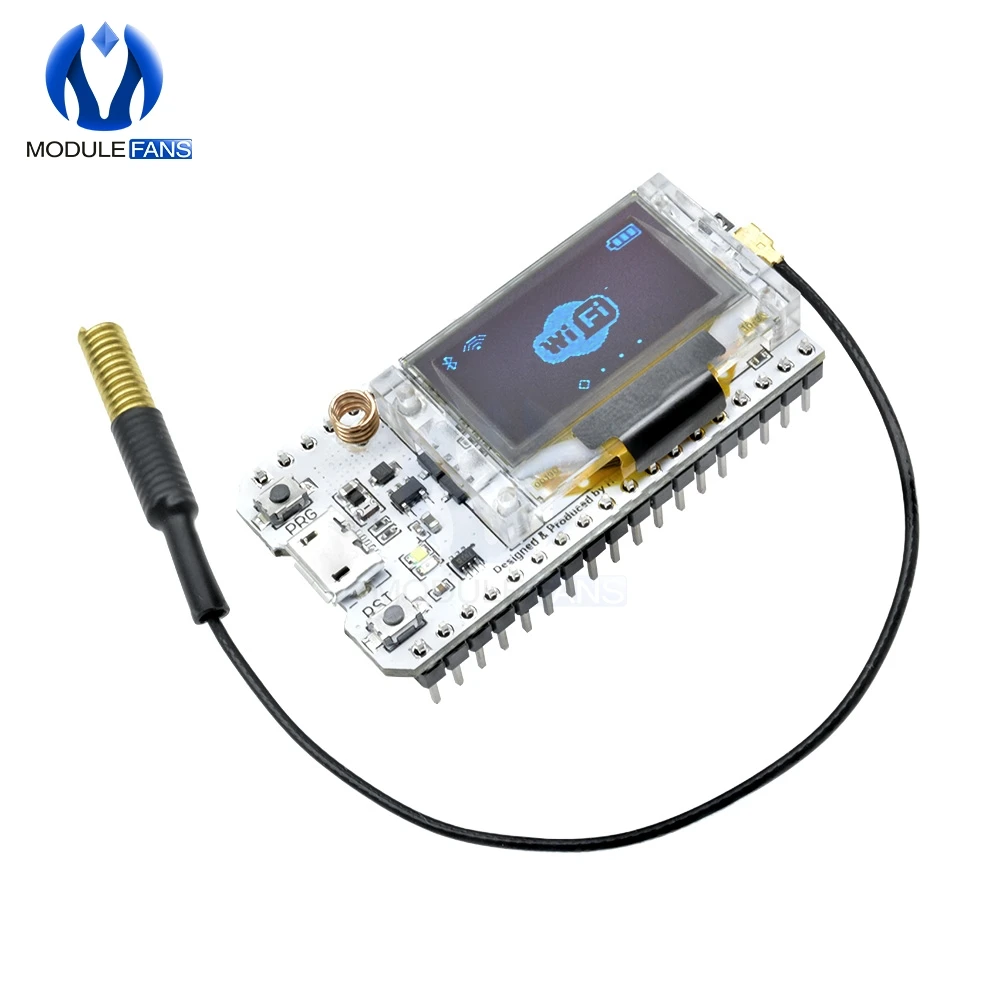 SX1278 ESP32 LoRa 0,96 дюймовый синий светодиодный цифровой дисплей Bluetooth wi-fi-комплект модуль IOT макетная плата для Arduino 433 МГц 470 МГц