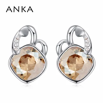 

ANKA rhinestone charm stud earrings gifts girl trendy fashion cute jewelry brand designer Crystals from Austria #123581