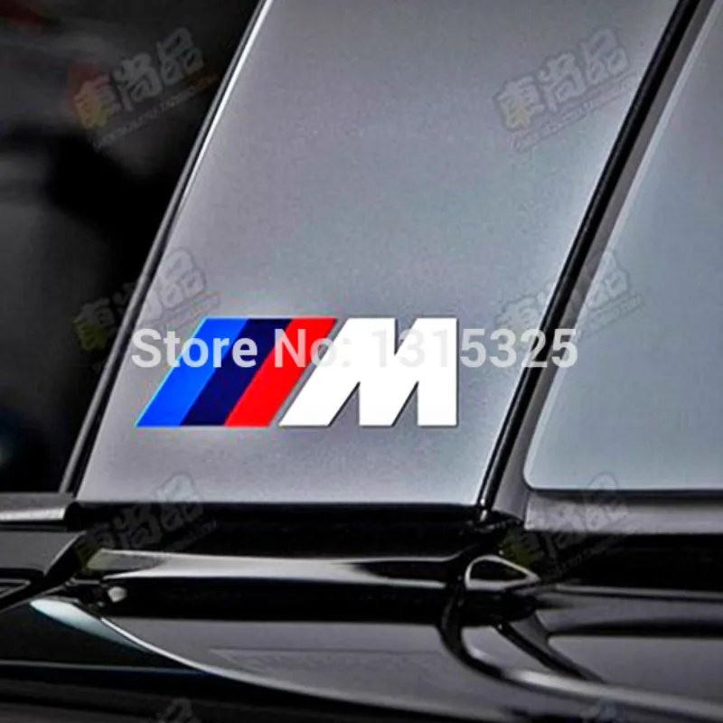 

Aliauto 4 x New style ///M Logo Whole Body Stickers Brake Calipers Decals for BMW X1 X3 X5 X6 3 5 7 Series m1 m2 m3 m5 m6