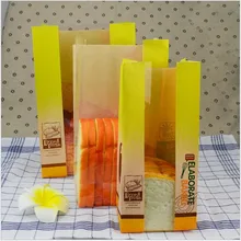 Упаковочный пакет для выпечки, мешки для упаковки хлеба, пластиковая упаковка для хлеба, бумажный мешок для печенья