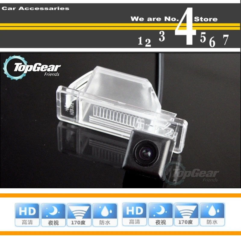 High Reverse Rear View Back Up Camera Car Camera For Nissan JUKE 2011~2015 For PAL / NTSC Use | CCD + RCA