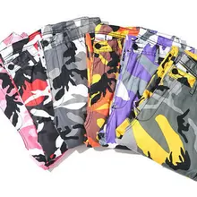 6 camoflage для мужчин jogger Брюки Мода хип хоп Уличная Брюки карго pantalon hombre pantalones para hombre camuflaje hombre