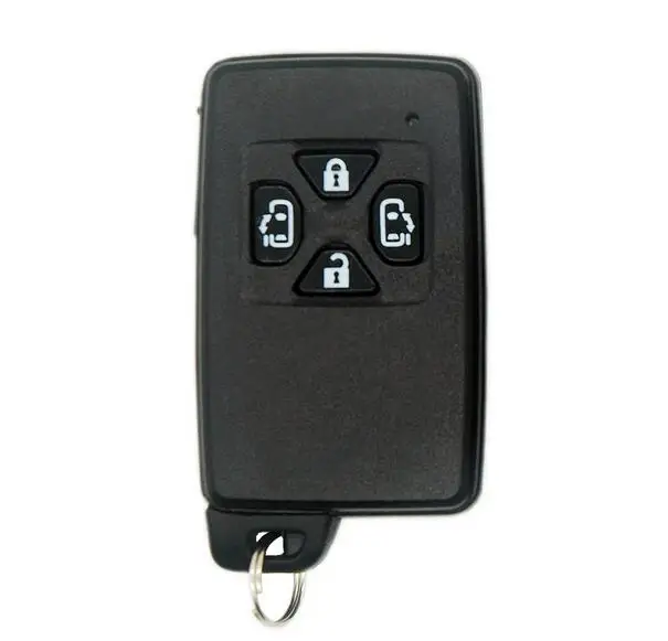 4/5 Замена кнопки Smart Remote ключ чехла для Toyota Previa Alphard Автозапуск брелока крышка - Количество кнопок: C Style