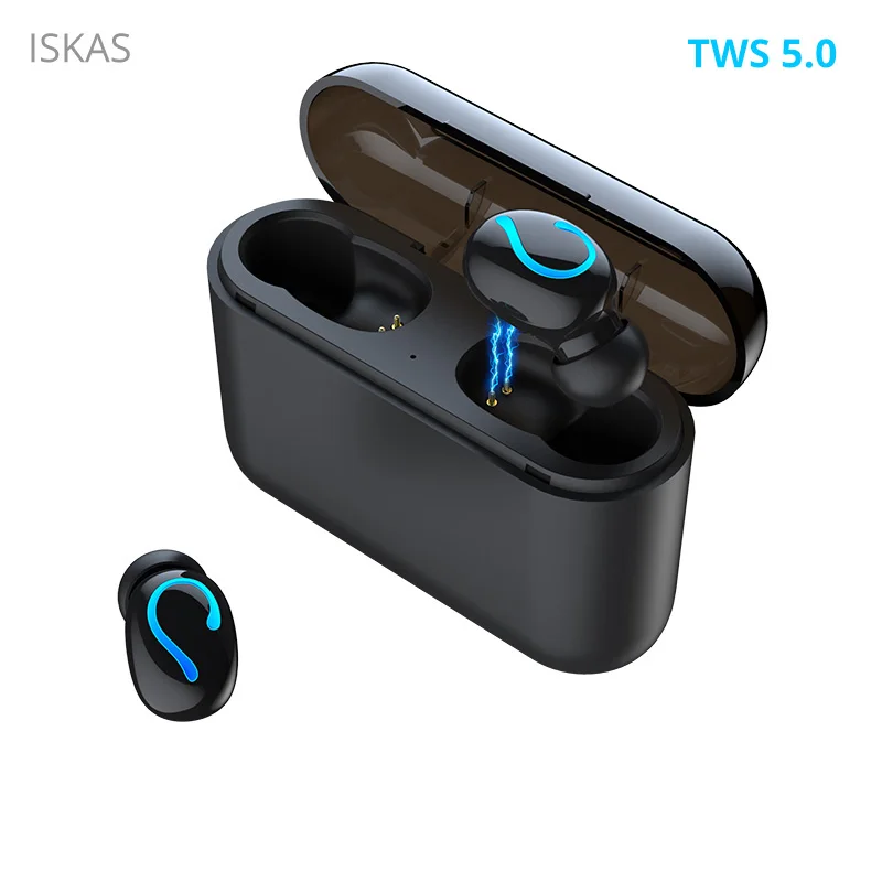 

ISKAS Wireless Earphones Bluetooth Handsfree Head Phones Music Technology Electronics Phone Bluetooth 5.0 TWS Phone Wireless