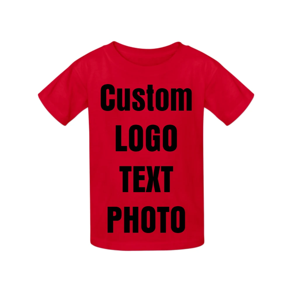 

Custom Summer Cotton T Shirt Tops for Teenagers Print LOGO/TEXT/PHOTO