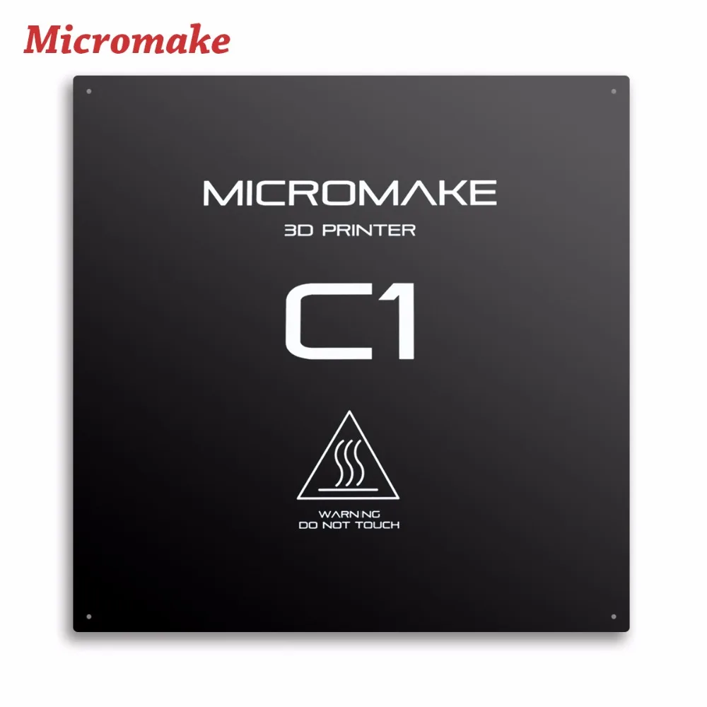 3d Printer Parts e Accessories cama de calor para micromake Modelo Número : 3d Printer Parts