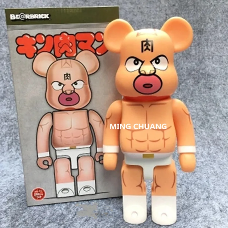 11 дюймов быть @ rbrick 400% Bearbrick Kinnikuman мрачные BB ПВХ фигурку Коллекционная модель игрушки D185