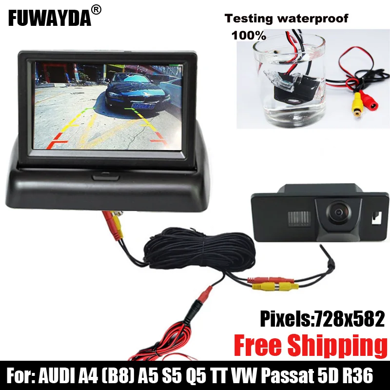 

Free Postage SONY CCD Chip Car Rear View Reverse With Guide/Parking Line CAMERA for AUDI A1 A4 (B8) A5 S5 Q5 TT / PASSAT R36 5D