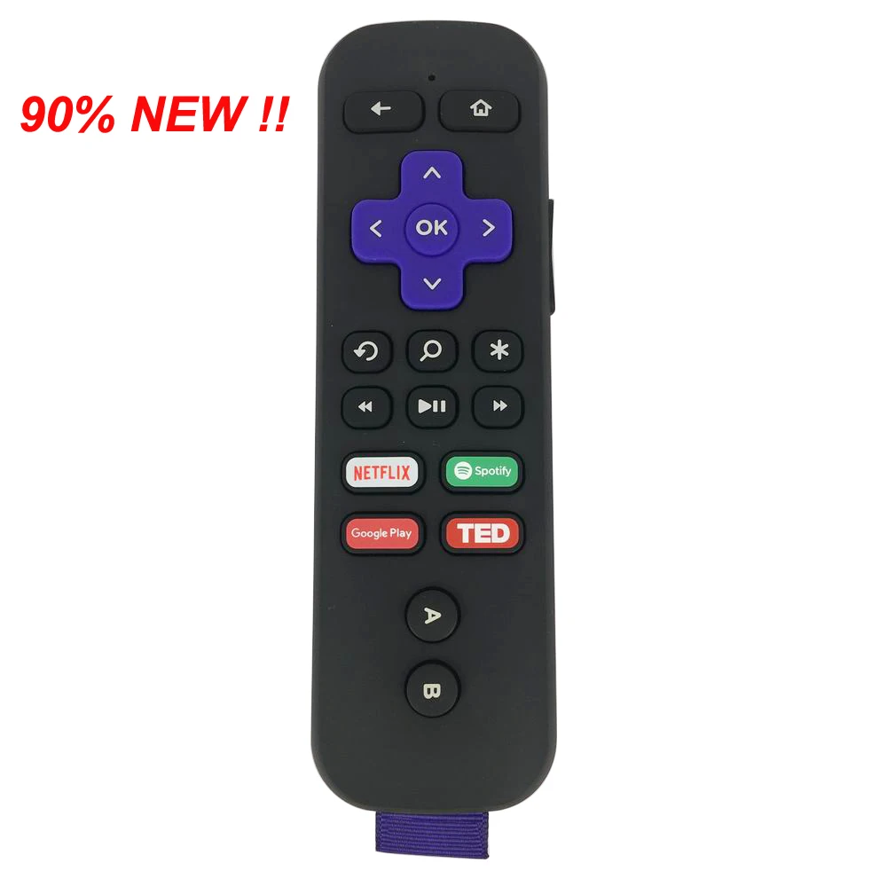 

Used Original RC-GR4 For Roku RF Game Voice Headphone Roku Streaming Box Remote