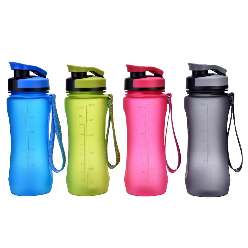 600ML Bike Water Bottle MTB Cycling Kettle Water Bottle Plastic Sports