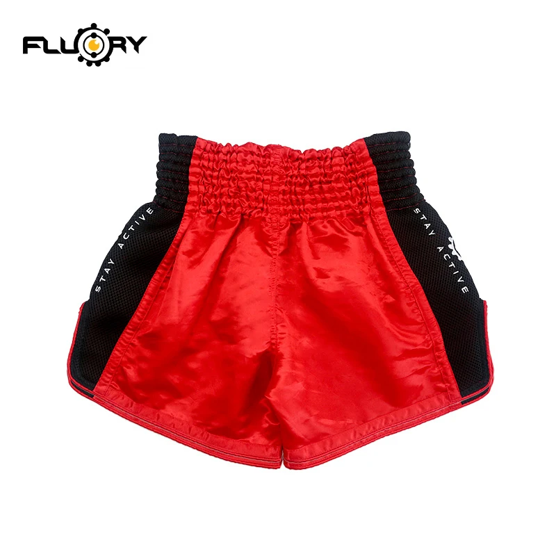 Мужские и женские шорты muay thai FLUORY MTSF30 спортивные штаны для бокса mma|Боксерские