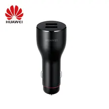 Оригинальное автомобильное зарядное устройство HUAWEI CP37 Supercharge 2 40W Max 10V 4A Dual USB 5A type C кабель в комплекте