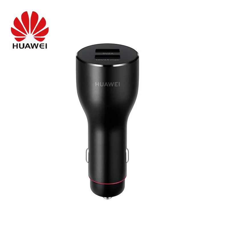 Online HUAWEI Original de CP37 sobrecargar cargador de coche de 2 40W máx. 10V 4A Dual USB 5A tipo C Cable incluido