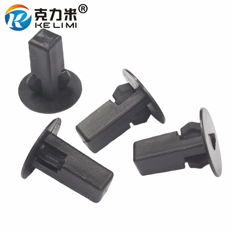 

KE LI MI 50Pcs For Toyota fender lined 13.5mm Fixed Fastener Screw Grommet Clamp Retainer Auto Plastic Clips