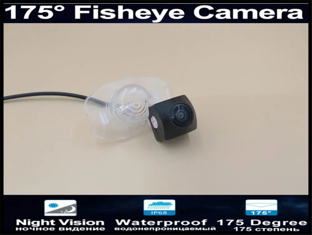 

175 Degree 1080P Fisheye Lens Reverse Camera Parking Car Rear view Camera forToyota Corolla 2007 2008 2009 2010 2011 2012 2013