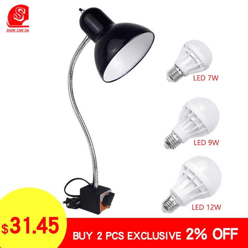 Led Working Light With Magnetic Base 5w 6w 7w Waterproof Oil Proof