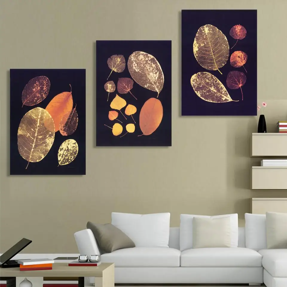 Unframed wall art paintings 3 Pcs/Set Ancient Canvas Painting Wall Art