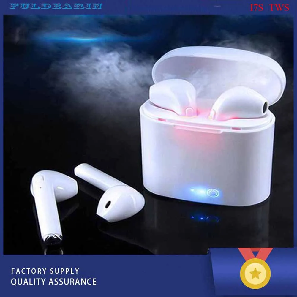 

New Arrival I7S TWS True Wireless Bluetooth Earbuds Earphones Headset With Mic For All Smart Phone iPhone Xiaomi Samsung Huawei