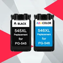 Compatível pg-545 545XL 546XL Substituição Do Cartucho De Tinta para Canon PG545 CL546 para Pixma MG3050 2550 2450 2550S 2950 MX495