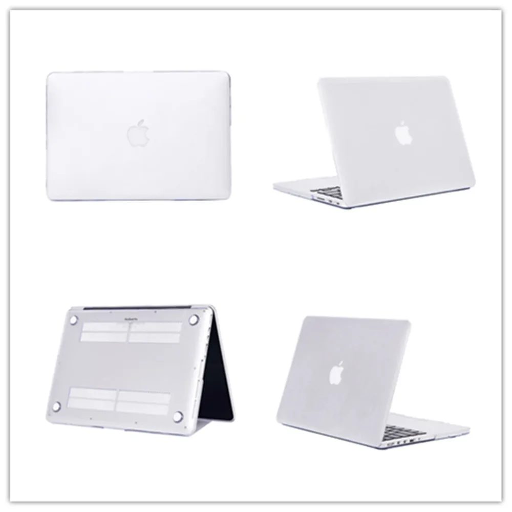 Прозрачный Кристальный кейс для ноутбука, лэптопа для Apple MacBook Pro Air retina 11 12 13 15 Mac Book 15,4 13,3 дюймов рукав+ крышка клавиатуры