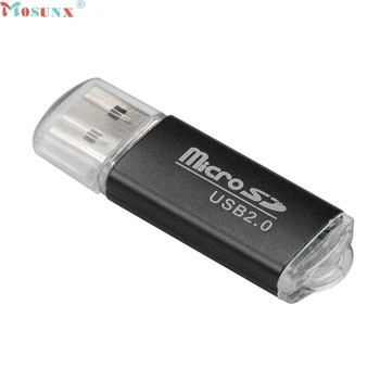 

Mosunx Factory Price New Portable USB 2.0 Adapter Micro SD SDHC Memory Card Reader 0307 Drop Shipping