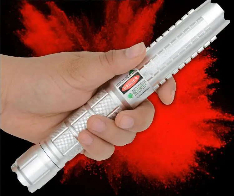 

Super Powerful! Strong military AAA 50000m green laser pointers 532nm SOS LAZER Flashlight Light hunting +5 caps