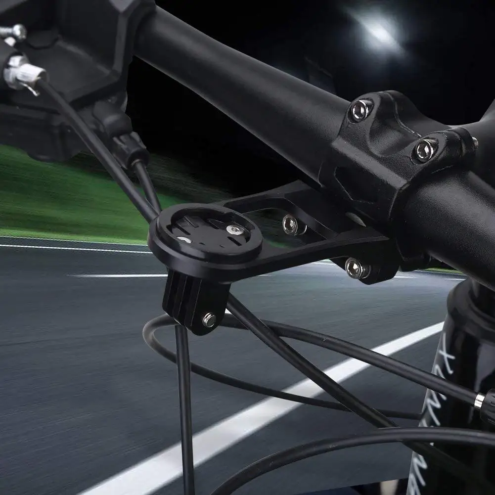  Fahrrad Computer Montieren Aluminium Legierung Bike Stem Erweiterung Halter für GPS/Stoppuhr/Sport 