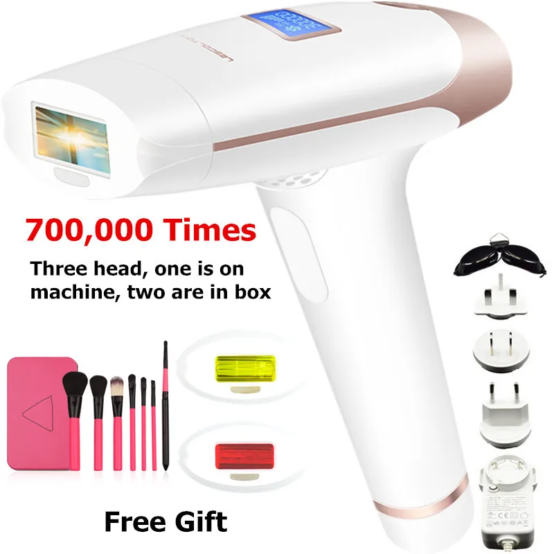 

700,000 Times IPL Hair Removal Laser Hair Removal Machine Device Epilator For Body Face Electric Painless Epilator
