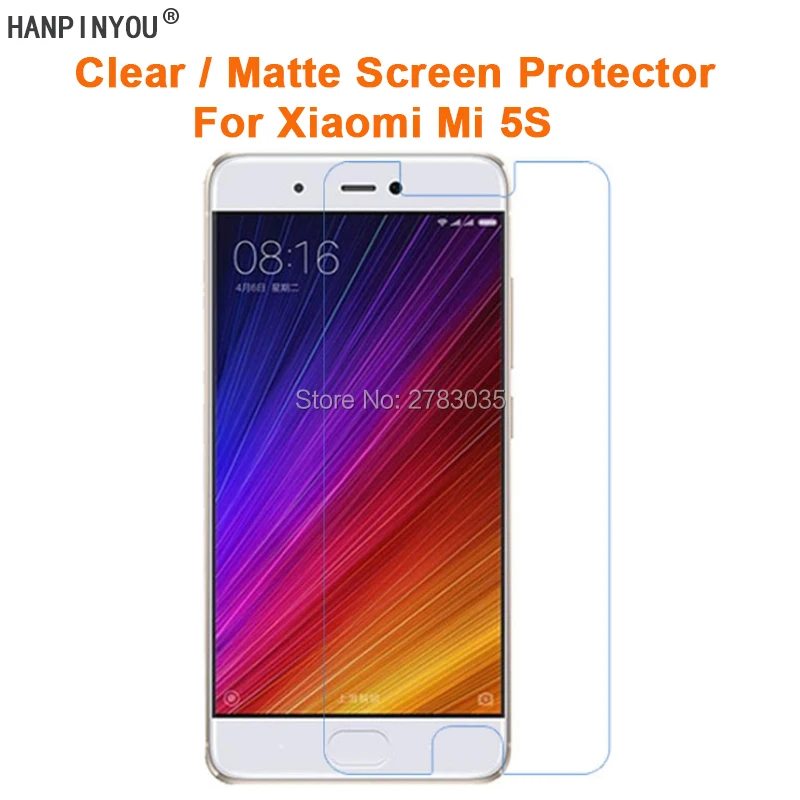 Защитная пленка для Xiaomi Mi 5S M5S Mi5s 5 15 &quot прозрачная блестящая Антибликовая матовая