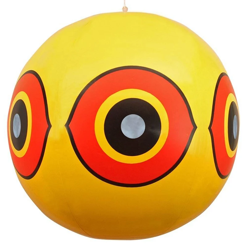 

1 Pc Scary Eyes Balloon Bird Repellent Terror-Eyes Bird Fast Effective To Stop Animal Mess And Damage Useful Visual Deterrent
